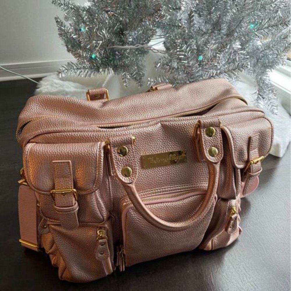 House of Flynn Rose Gold Camera Bag